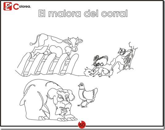Free Coloring Pages Etyho: The Barnyard - free coloring pages